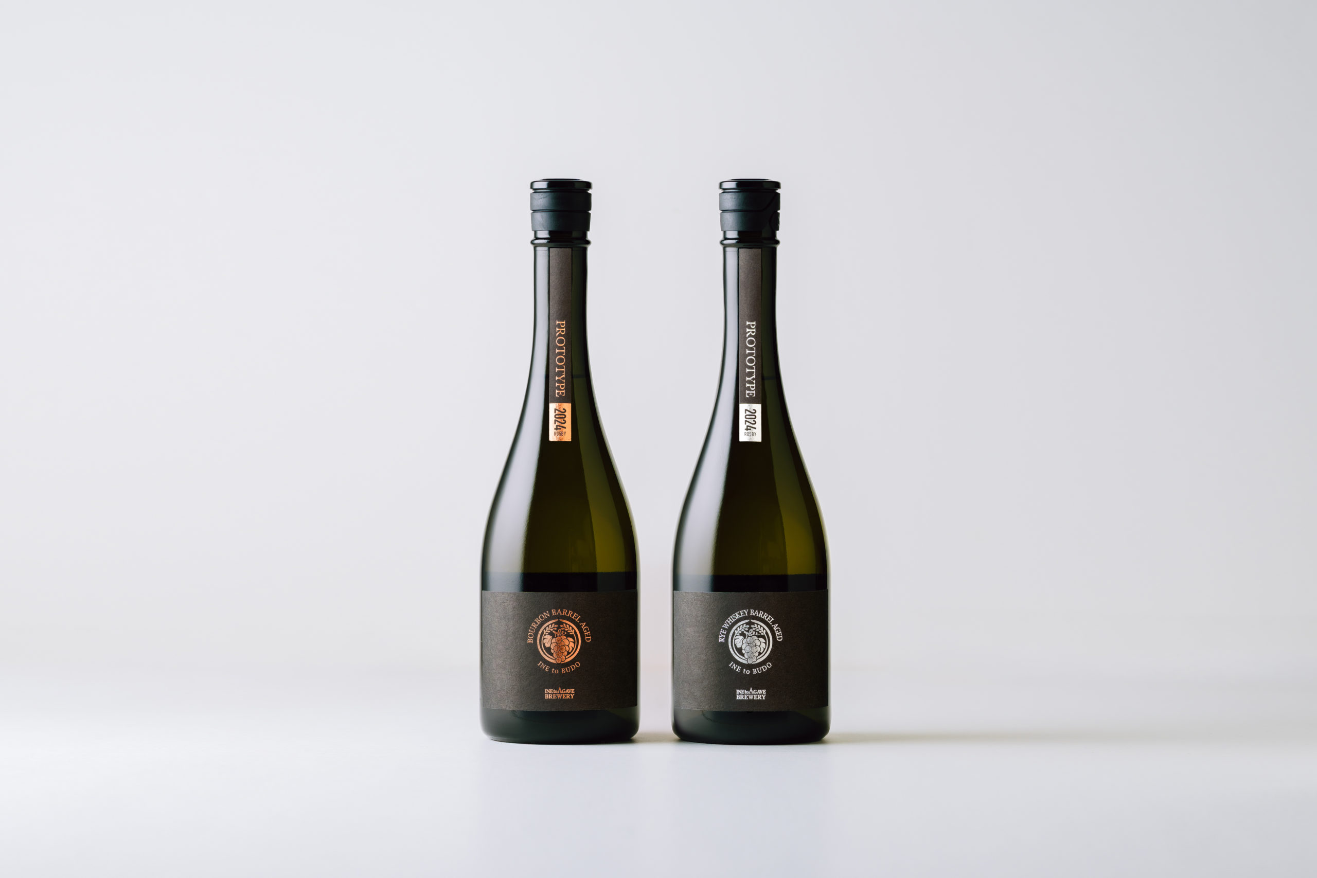 稲とアガベ　稲とブドウ　ウィスキー樽貯蔵